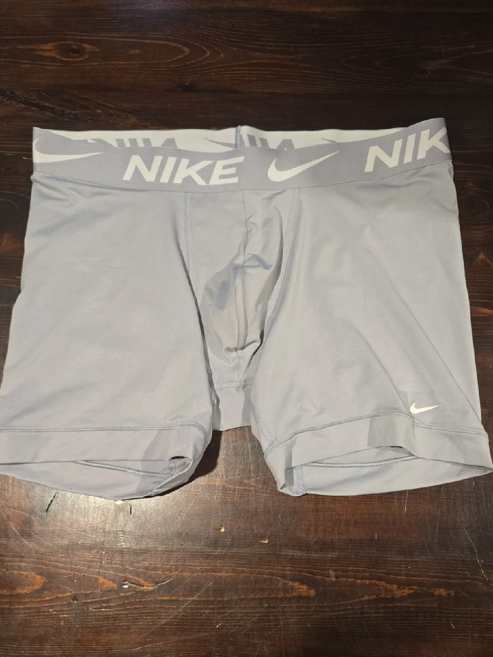 Nike Dri-FIT Essential Micro Boxer Briefs - Gray